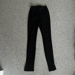 NASTYGAL Black split legging
